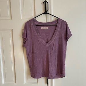 Free People V Neck Tee
